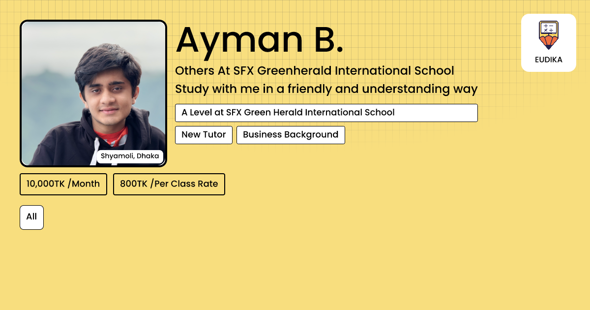 Ayman Api Ayman B. | All | Eudika