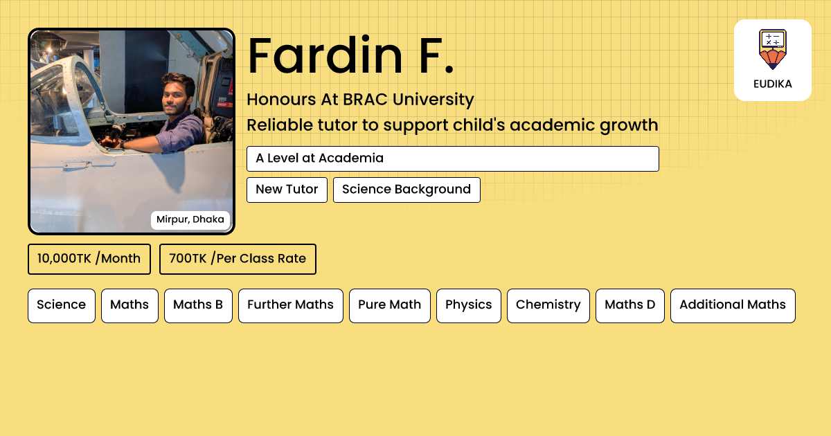 Badhon F Math Fardin F. | Science, Maths, Maths B, Further Maths, Pure Math, Physics ...