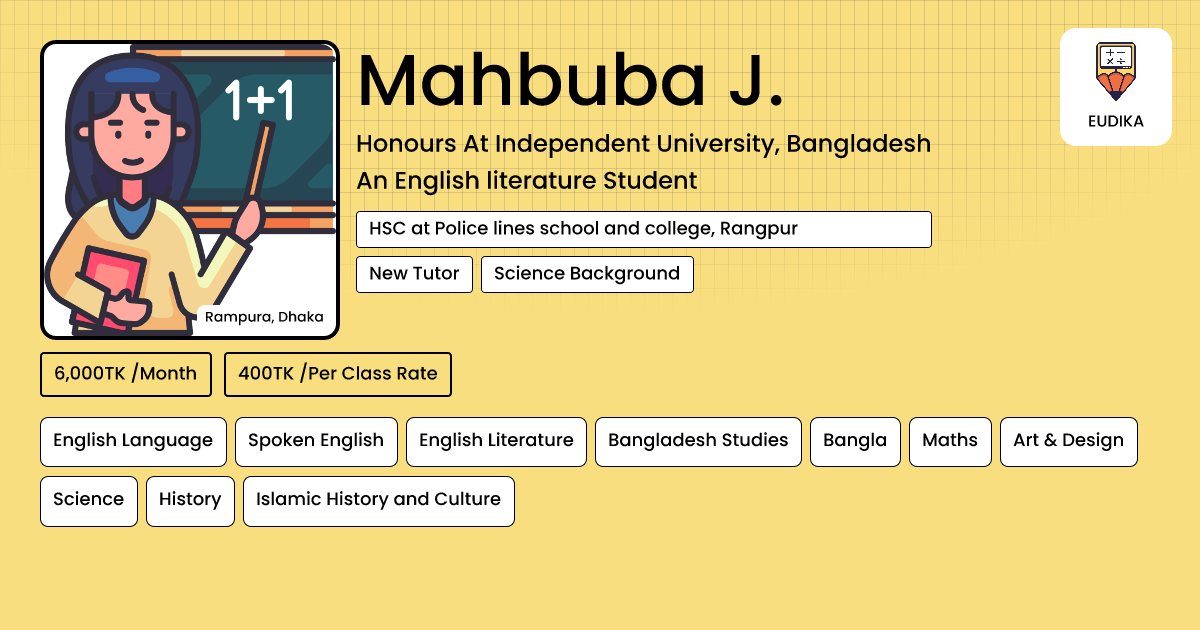 Mahbuba J. | English Language, Spoken English, English Literature ...