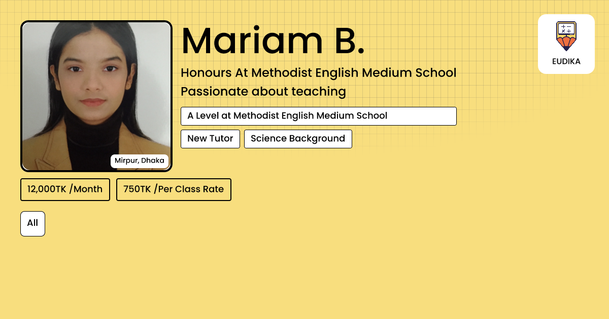 Api Mariam Mariam B. | All | Eudika